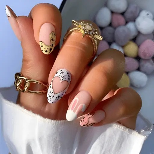 Simple Birthday Nails